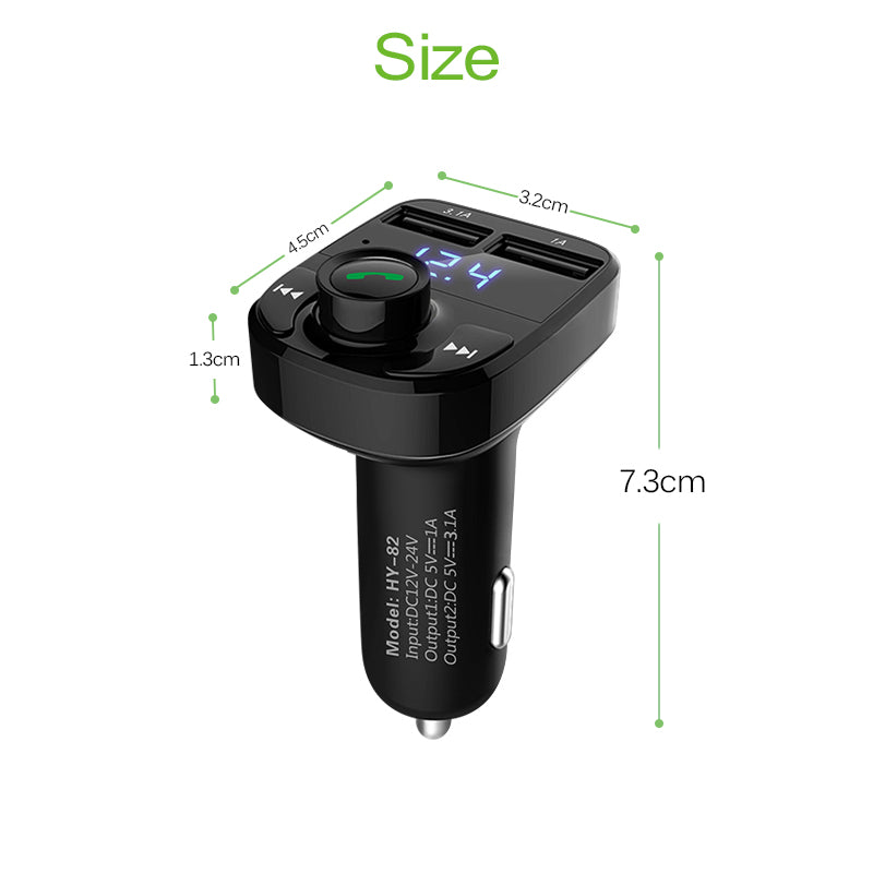 Bluetooth Car Kit FM Transmitter
