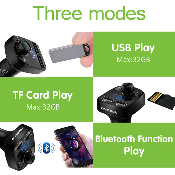 Bluetooth Car Kit FM Transmitter