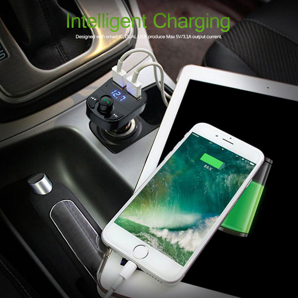 Bluetooth Car Kit FM Transmitter