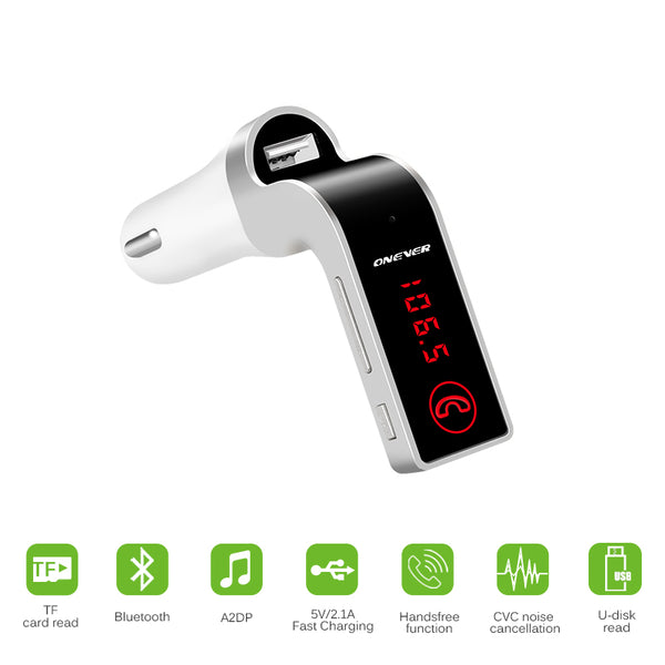 4-in-1 Wireless FM Transmitter