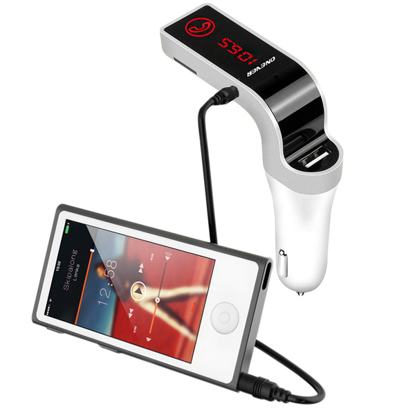 4-in-1 Wireless FM Transmitter