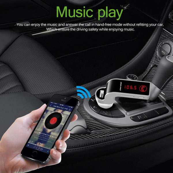 4-in-1 Wireless FM Transmitter