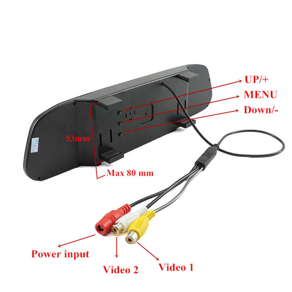Car Rearview Mirror Monitor