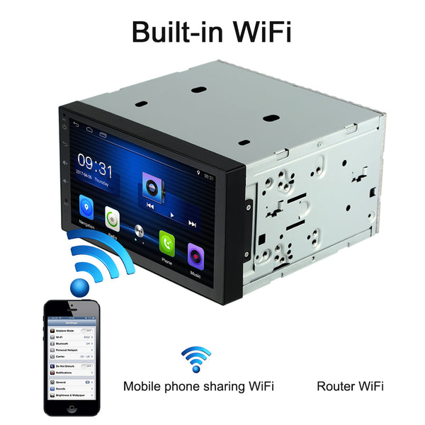 HD Touch Screen WiFi Navigation