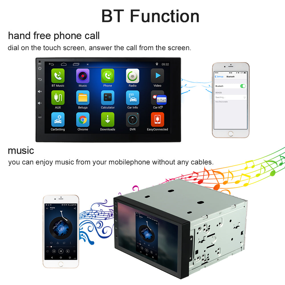 HD Touch Screen WiFi Navigation