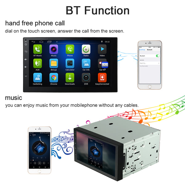 HD Touch Screen WiFi Navigation