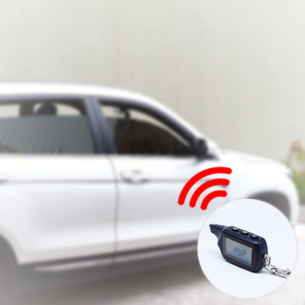 LCD Alarm System Remote Controller Keychain