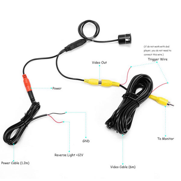 Night Vision Car Backup Camera