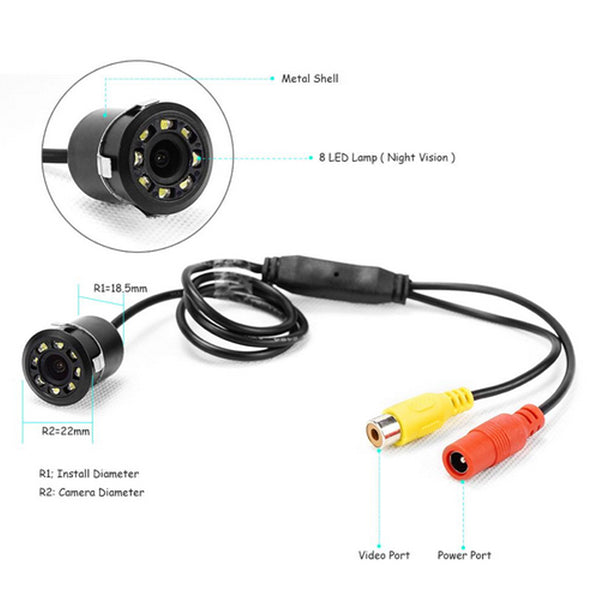 Night Vision Car Backup Camera