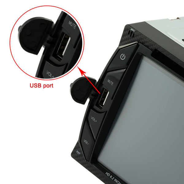 Universal 6.2" Car DVD