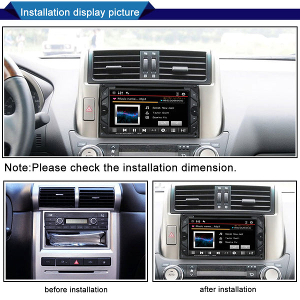 Universal 6.2" Car DVD