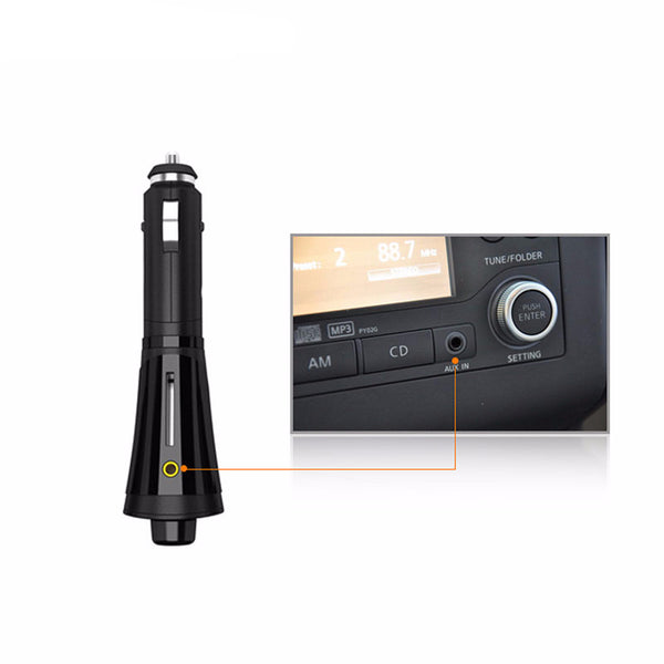 Wireless MP3 Player and FM Transmitter