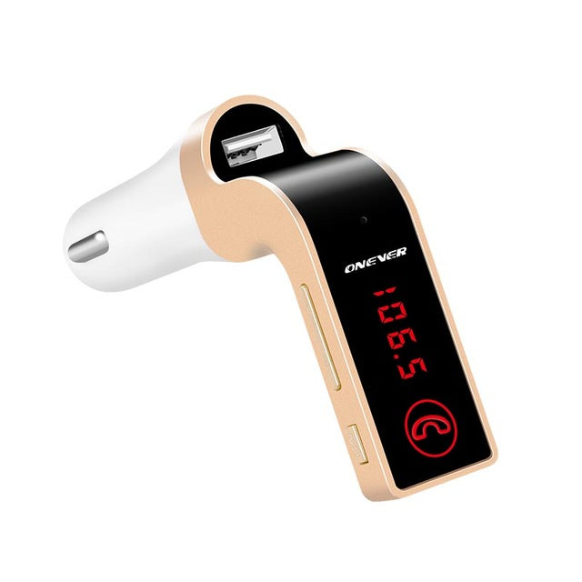 4-in-1 Wireless FM Transmitter